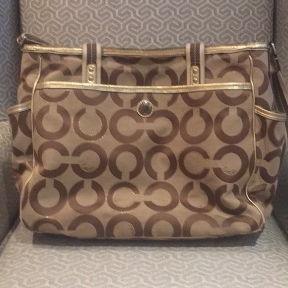 Coach Diaper Bag - Picture 1 of 2